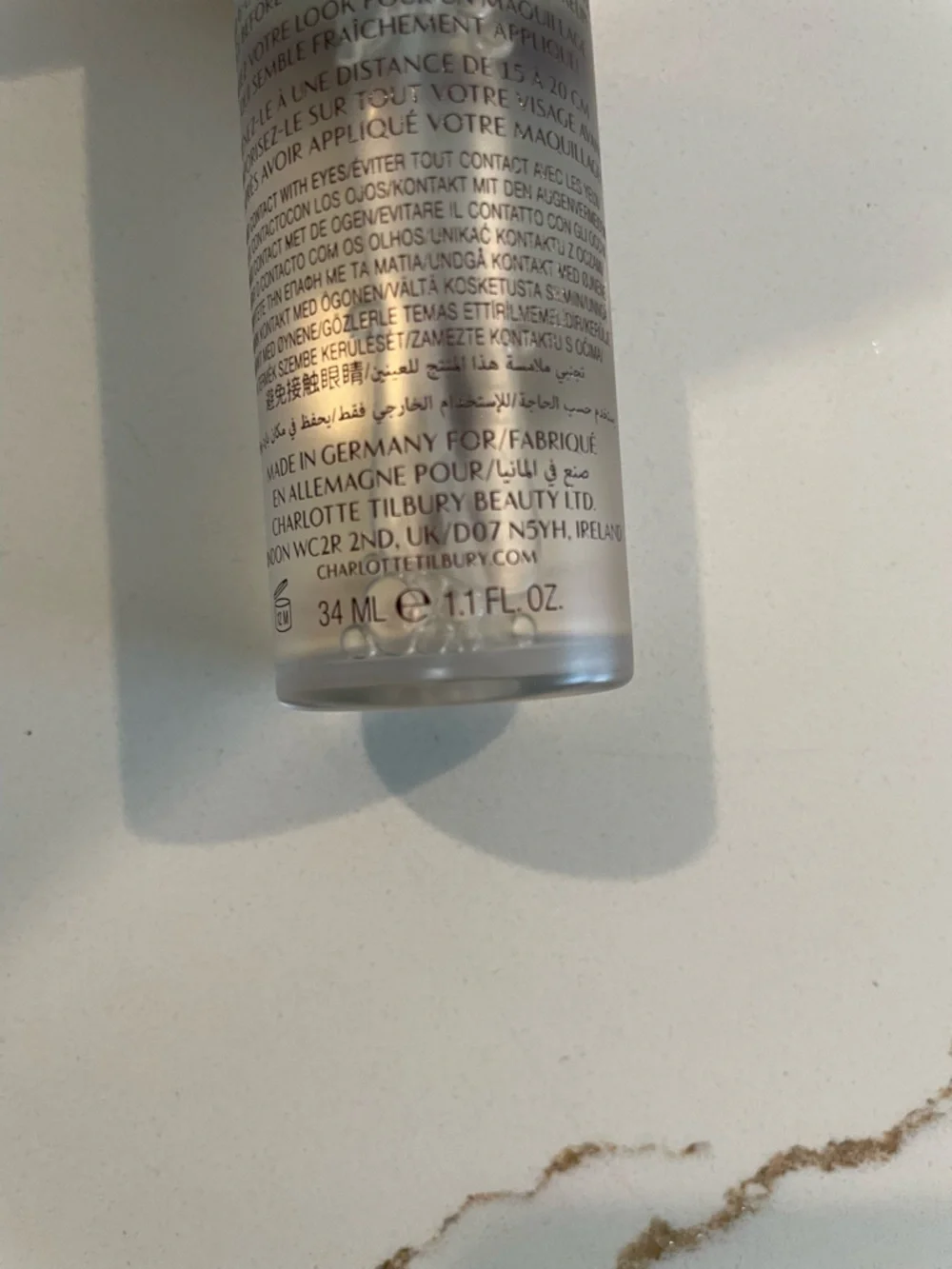 Charlotte Tilbury Medium Setting Powder and Setting Spray- Brand New Authentic